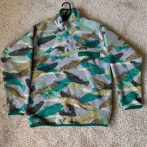 Patagonia Synchilla- trout pattern